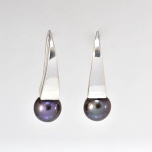 Silvermist — Earrings with Freshwater Pearl