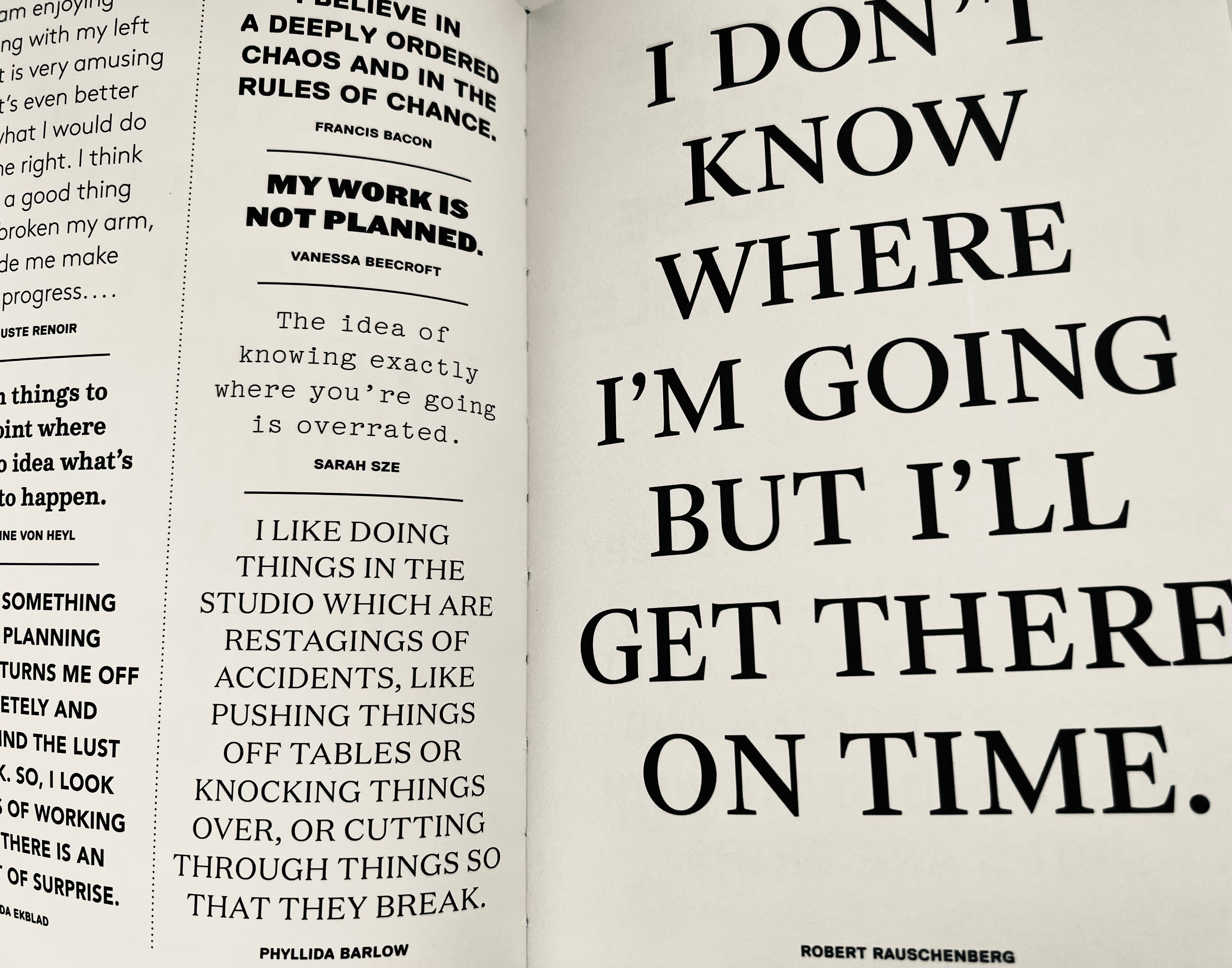 Art is the Highest Form of Hope & Other Quotes by Artists by Phaidon Editors