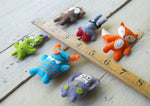 Load image into Gallery viewer, Evie Lala — Handcrafted Mini Felt Critter
